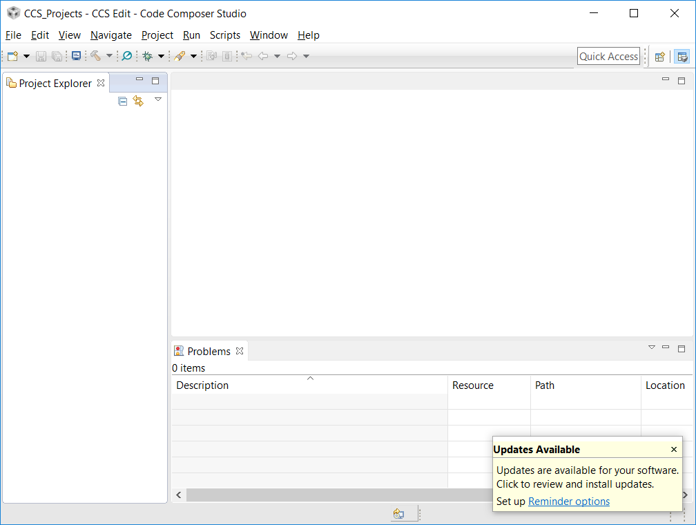 CCS Updates Available