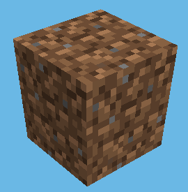 All types of dirt blocks in Minecraft